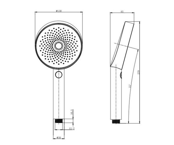 душевая лейка ALLEN BRAU PRIORITY